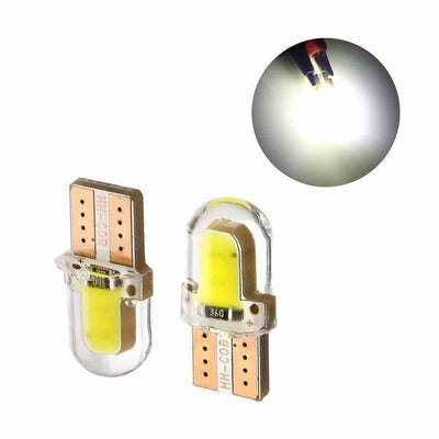 LED T10 W5W Éclairage - 80lm (ensemble) [Éclairage de la ville - Éclairage de stationnement - Éclairage de la plaque d'immatriculation - Éclairage intérieur]
