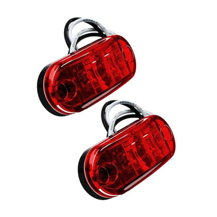 VCTparts led Zijmarkeringslichten Waarschuwing Signaal - Rood (set) [Markeringslicht - Gevarenlicht - Achterlicht - Richtingaanwijzer] NORGOS 9
