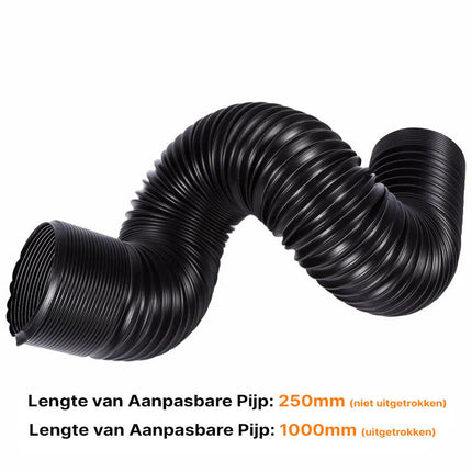 VCTparts Luchtinlaat met Fan – Universele Racing Carbon Fiber Koude Luchtinlaatkit - Cold Air Intake NORGOS 8