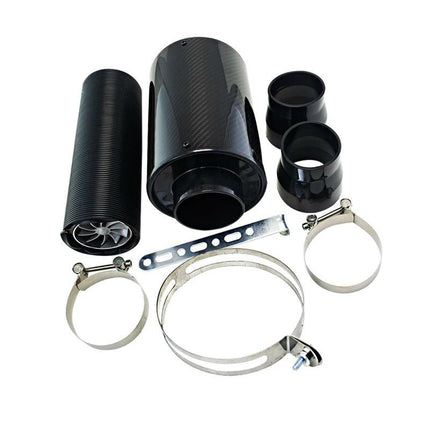 VCTparts Luchtinlaat met Fan – Universele Racing Carbon Fiber Koude Luchtinlaatkit - Cold Air Intake NORGOS 11