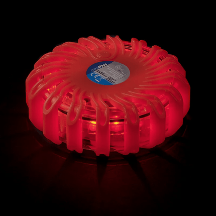 VCTparts Magnetische Waarschuwings - disk 16LED Oranje VCTparts 3