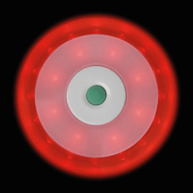 Magnetische Waarschuwings - disk schijf 16+8 LED Oranje - VCTparts.nl