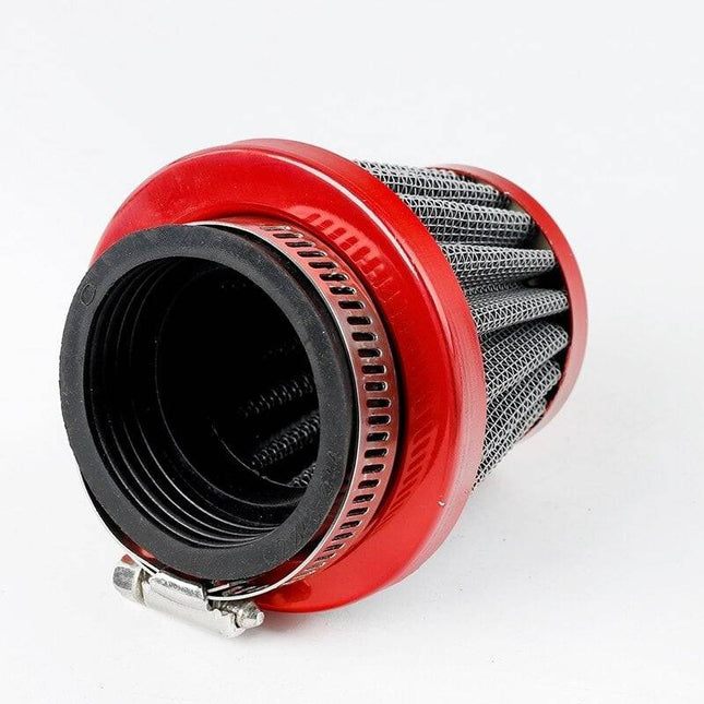 Motorcross Open Luchtfilter Rood Sport Filter (38mm) – Verbeter de Prestaties van je Motor - VCTparts.nl