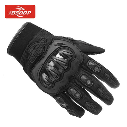 VCTparts Motorhandschoenen Zwart – Bescherming en Touchscreen Compatibel Maat L (set) NORGOS 3