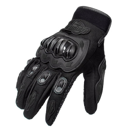 VCTparts Motorhandschoenen Zwart – Bescherming en Touchscreen Compatibel Maat L (set) NORGOS 4