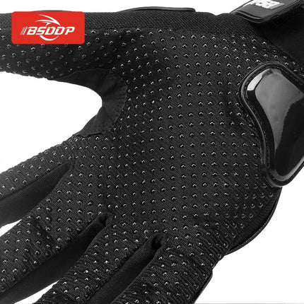 VCTparts Motorhandschoenen Zwart – Bescherming en Touchscreen Compatibel Maat L (set) NORGOS 2