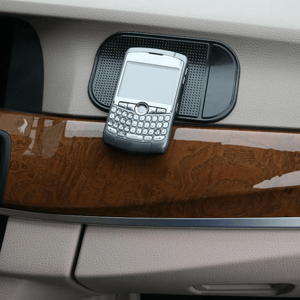 Multi Functionele Anti - Slipmat Plakmat Dashboard Telefoonhouder Zwart 8x14cm - VCTparts.nl