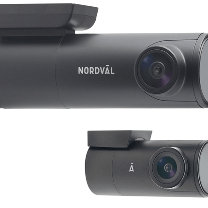 Nordval Nordväl DC102 2CH Dashcam 4K GPS Wi-Fi 128GB Video Recorder Zwart - VCTparts.nl