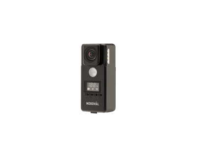 Nordval Nordväl BC101f Bicycle Dashcam 1080p Full HD GPS Wi-Fi Recorder Black
