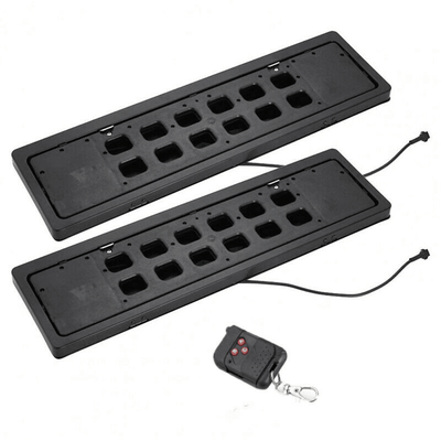 Nummerplaat / Kenteken Verberger Flipper Systeem met Afstandsbediening [License Plate - Omdraaien]
