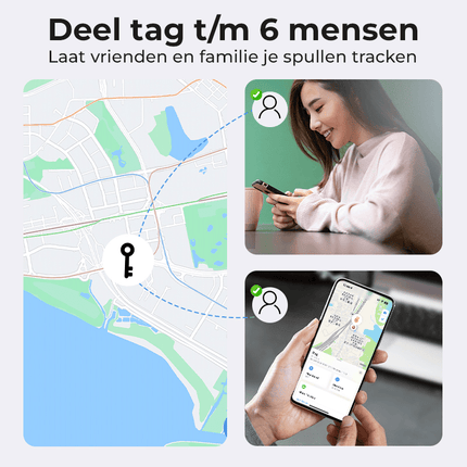 VCTparts OBD GPS Auto Locatie Tracker met Live Tracer Maps en Anti - Diefstal Functie - Werkt met Zoek Mijn App - IOS/iPhone zwart NORGOS 4