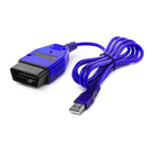 VCTparts OBD2 Diagnose Usb Kabel Uitlezen Coderen 16pin 409.1 voor Kkl VAG Com Volkswagen Audi Skoda NORGOS 2