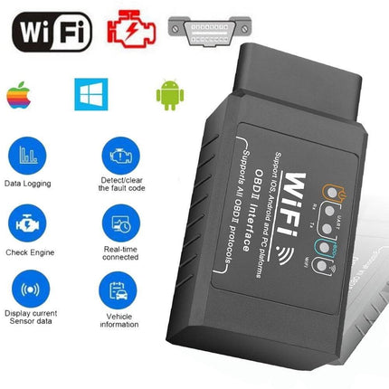 VCTparts OBD2 ELM327 WiFi Diagnose Scanner – Geschikt voor iOS en Android – Auto Uitlezen en Foutcodes Wissen NORGOS 5