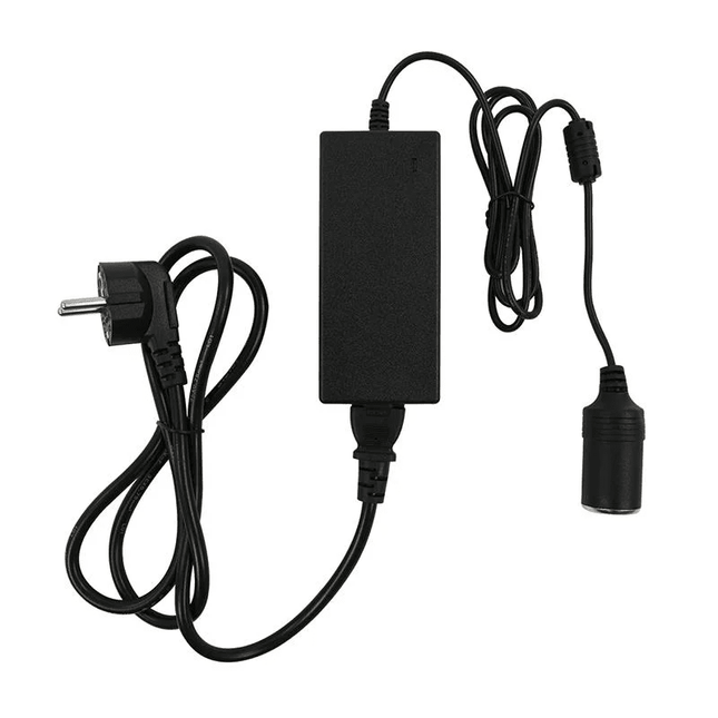 Omvormer 230V - 12V Stekker naar Sigarettenaansteker Autoplug 60W 5A Converter Transformator - VCTparts.nl