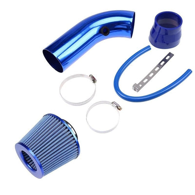 Open Luchtfilter met Inlaatpijp Set Blauw - Sport Filter met Cold air intake