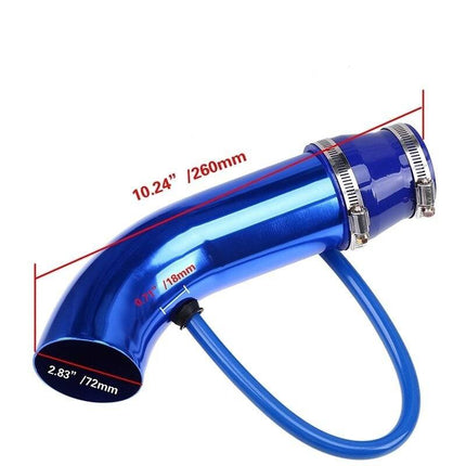 VCTparts Open Luchtfilter met Inlaatpijp Set Rood - Sport Filter met Cold air intake NORGOS 3