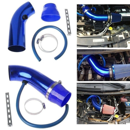 VCTparts Open Luchtfilter met Inlaatpijp Set Rood - Sport Filter met Cold air intake NORGOS 4
