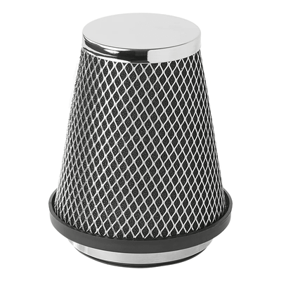 Filtre à air ouvert argent - filtre sportif universel