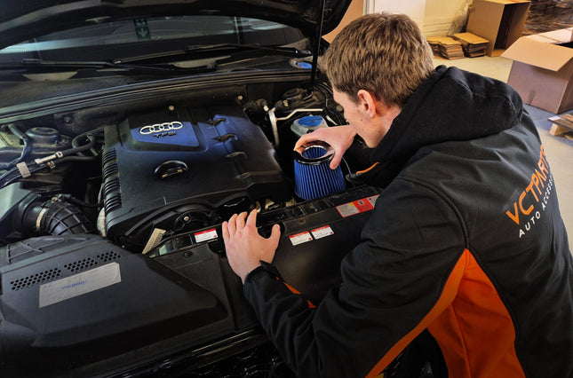 VCTparts Open Luchtfilter Zwart Carbon Sport Filter met Cold Air Intake – Meer Vermogen en Betere Luchtstroom NORGOS 3