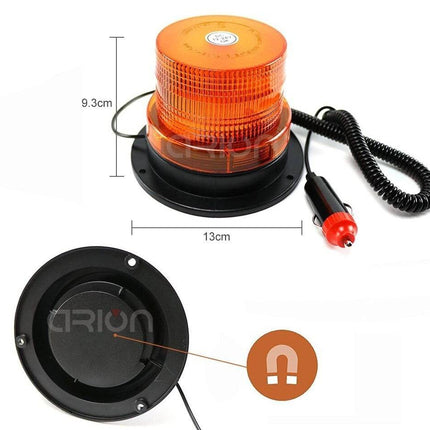 VCTparts Oranje Zwaailicht led Stroboscoop Noodverlichting met Magneet NORGOS 5