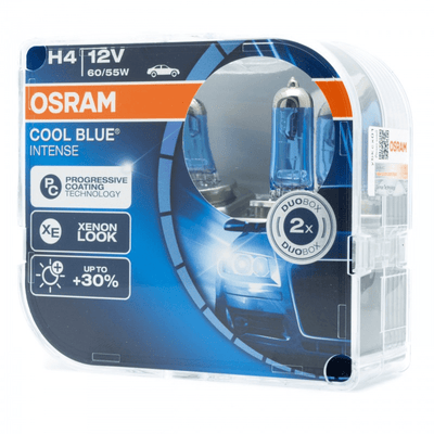 Osram  H4 12V 60/55W - COOL BLUE INTENS Limited Edition - Xenon look - Set 2 stuks