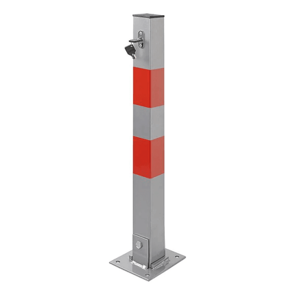 VCTparts Parkeerpaal met slot [Parkeerplaatsbeveiliging - Neerklapbare antiparkeerpaal] NORGOS 7