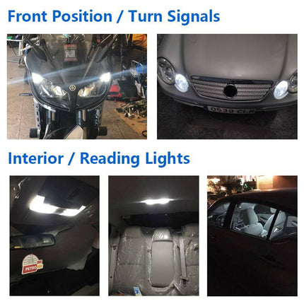 Philips Philips Ultinon T10 LED 6000K Wit Verlichting 12V W5W (set) [Stadsverlichting - Parkeerverlichting - Kentekenverlichting - Interieurverlichting] 6