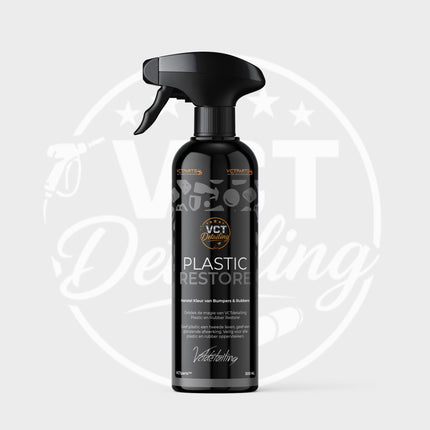Plastic/Rubber Restore Premium Bumper en Rubber Kleurherstel 500ML Beschermd Langdurig - VCTparts.nl