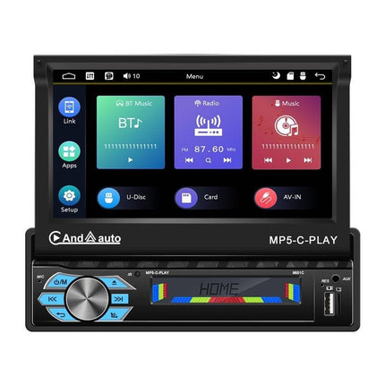Podofo Podofo A3012 9.0 - inch Auto Scherm Uitklapbare Radio met CarPlay en Android Auto – Bluetooth GPS WiFi en USB INNPRO 2