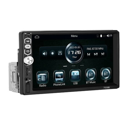Podofo A3061 7.0 - inch Auto Scherm Uitklapbare Radio – CarPlay, Android Auto en Bluetooth 5.1 - VCTparts.nl