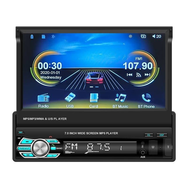 Podofo Podofo A3503 6.86 - inch Auto Scherm Uitklapbare Radio met CarPlay en Android Auto – WiFi en Touchscreen INNPRO 2