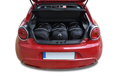 Kjust Reistassenset voor Alfa Romeo Mito 2008-2018 - Set van 3 Tassen met 3 Sporttassen