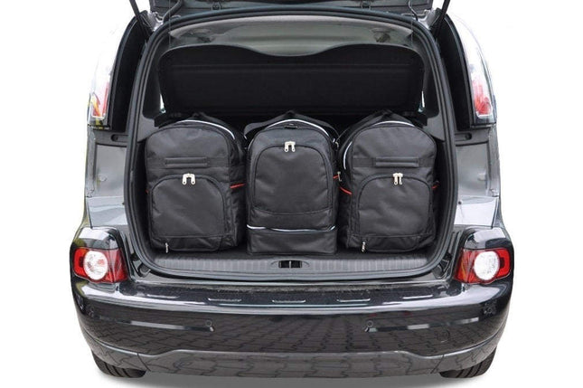 Kjust Reistassenset voor Citroen C3 Picasso 2009-2018 - Set van 3 Tassen met 2 Roltassen en 1 Sporttas