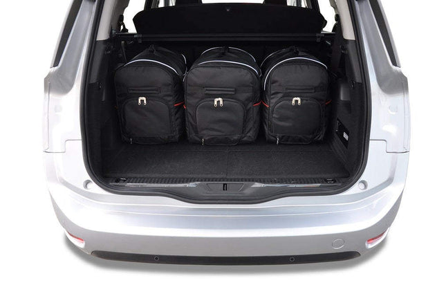 Kjust Reistassenset voor Citroen C4 Grand Picasso 2006-2014 - Set van 5 Tassen met 3 Roltassen en 2 Sporttassen