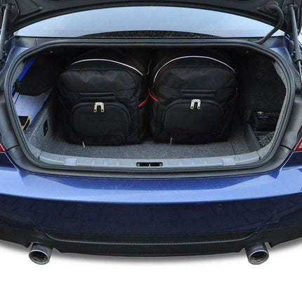 Kjust Reistassenset voor BMW 3 serie coupe 2006-2010 - Set van 4 Tassen met 2 Roltassen en 2 Sporttassen