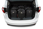 Kjust Reistassenset voor Ford C-Max 2010-2019 - Set van 4 Tassen met 2 Roltassen en 2 Sporttassen