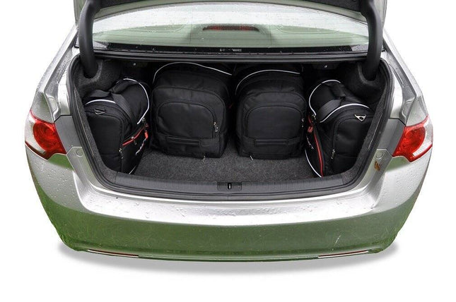 Kjust Reistassenset voor Honda Accord Sedan 2008-2013 - Set van 6 Tassen met 2 Roltassen 2 Sporttassen en 2 Vliegtuigtassen