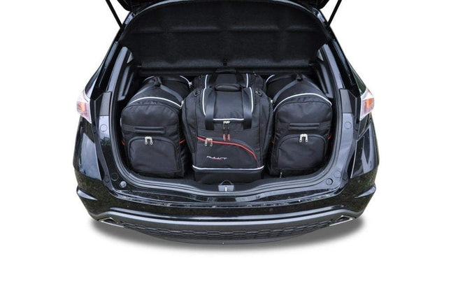 Kjust Reistassenset voor Honda Civic 5-deurs 2000-2006 - Set van 4 Tassen met 2 Roltassen en 2 Sporttassen