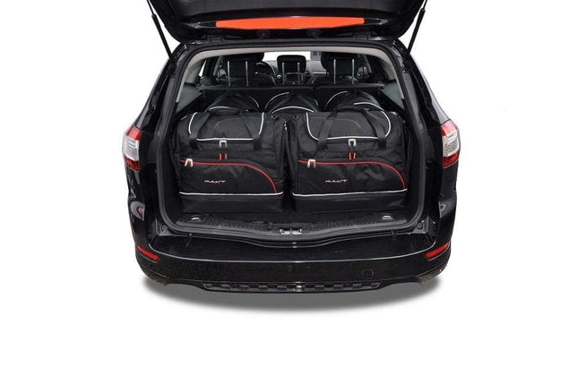 Kjust Reistassenset voor Ford Mondeo stationwagen 2007-2014 - Set van 5 Tassen met 3 Roltassen en 2 Sporttassen