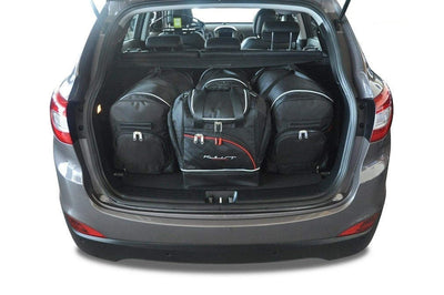 Kjust Reistassenset voor Hyundai iX35 2010-2015 - Set van 4 Tassen met 2 Roltassen en 2 Sporttassen