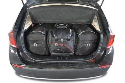 Kjust Reistassenset voor BMW X1 2010-2015 - Set van 4 Tassen met 2 Roltassen en 2 Sporttassen