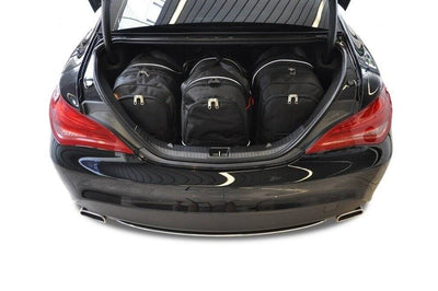 Kjust Reistassenset voor Mercedes Benz CLA coupe 2013-2019 - Set van 4 Tassen met 2 Roltassen en 2 Sporttassen