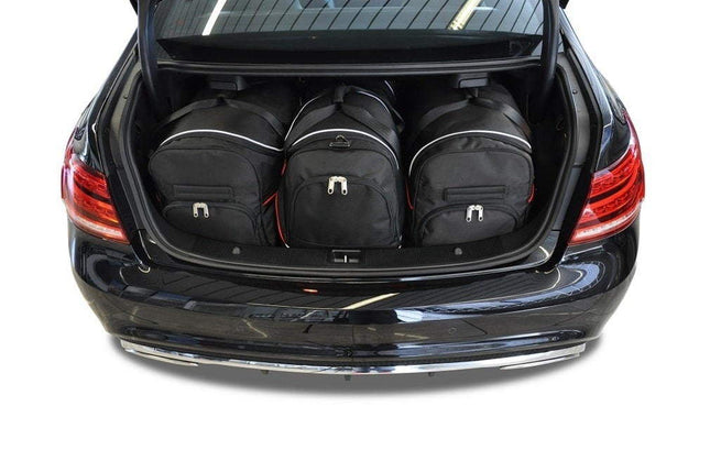 Kjust Reistassenset voor Mercedes Benz E-Klasse coupe 2009-2017 - Set van 4 Tassen met 2 Roltassen en 2 Sporttassen