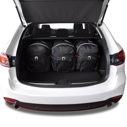 Kjust Reistassenset voor Mazda 6 Tourer 2013-2024 - Set van 5 Tassen met 3 Roltassen en 2 Sporttassen