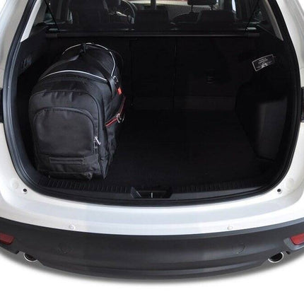 Kjust Reistassenset voor Mazda CX-5 2012-2017 - Set van 4 Tassen met 3 Roltassen en 1 Sporttas