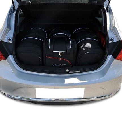Kjust Reistassenset voor Opel Astra 5-deurs 2009-2015 - Set van 4 Tassen met 2 Roltassen en 2 Sporttassen