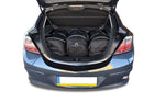 Kjust Reistassenset voor Opel Astra 3-deurs Sporthatch 2005-2011 - Set van 3 Tassen met 2 Roltassen en 1 Sporttas