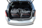 Kjust Reistassenset voor Opel Astra stationwagen 2004-2007 - Set van 5 Tassen met 3 Roltassen en 2 Sporttassen