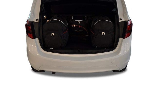 Kjust Reistassenset voor Opel Meriva 2010-2017 - Set van 4 Tassen met 2 Roltassen en 2 Sporttassen