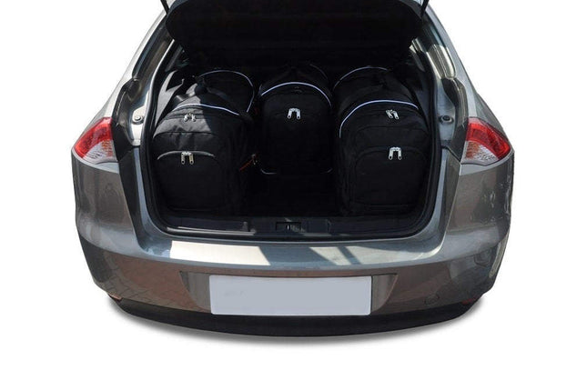 Kjust Reistassenset voor Renault Laguna 5-deurs 2007-2015 - Set van 4 Tassen met 2 Roltassen en 2 Sporttassen